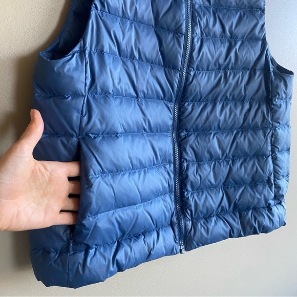 Sweaty Betty Pathfinder Lightweight Packable Down Filled Vest Blue Size M - Picture 5 of 11
